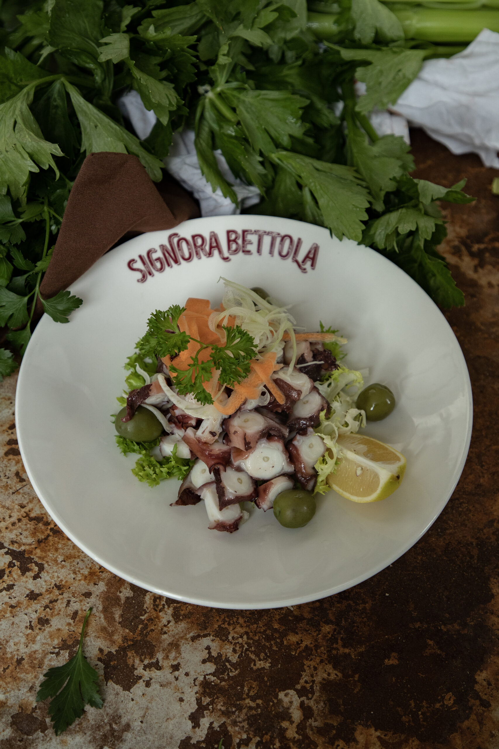 polpo all'insalata