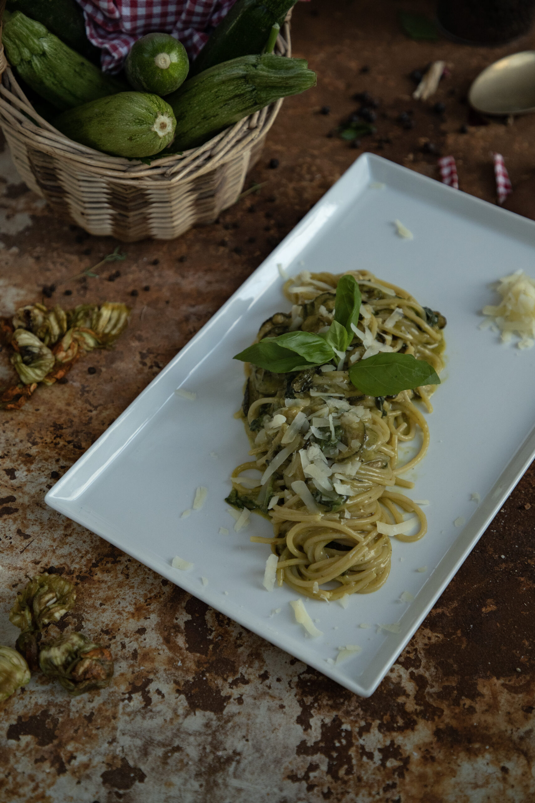 spaghetti alla nerano signora bettola