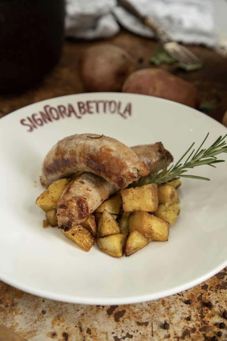 salsiccia con le patate signora bettola