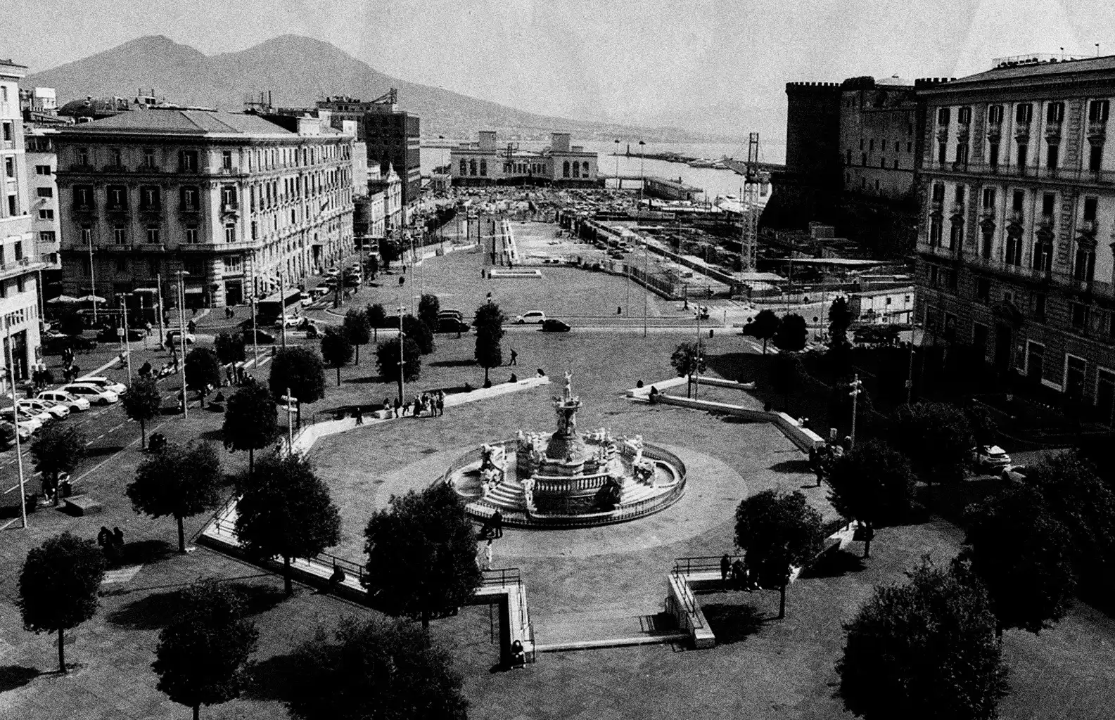 Una foto storica di Medina a Napoli